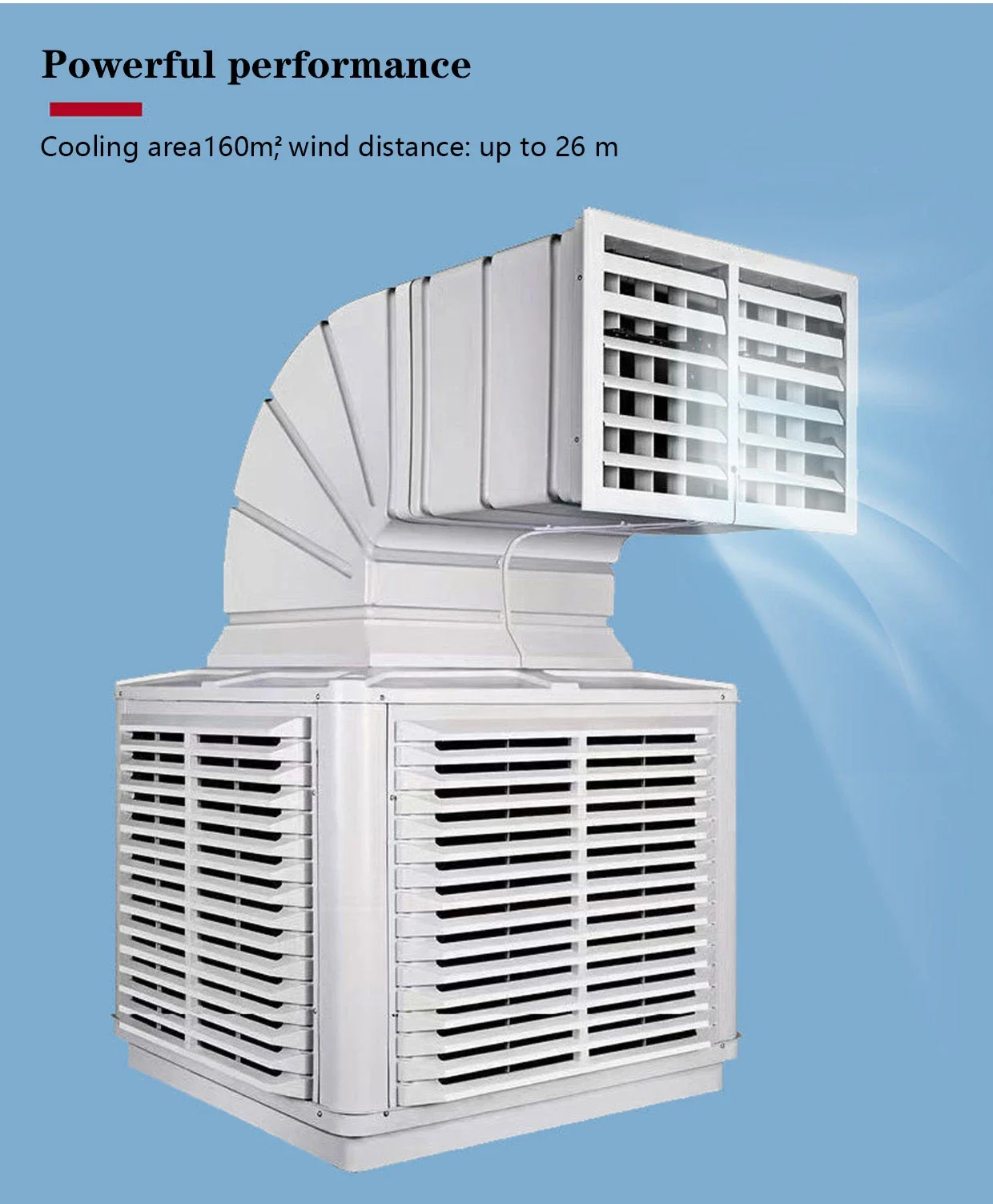 Evaporative Air Cooler, Axial, 18000m3/h - detail 8