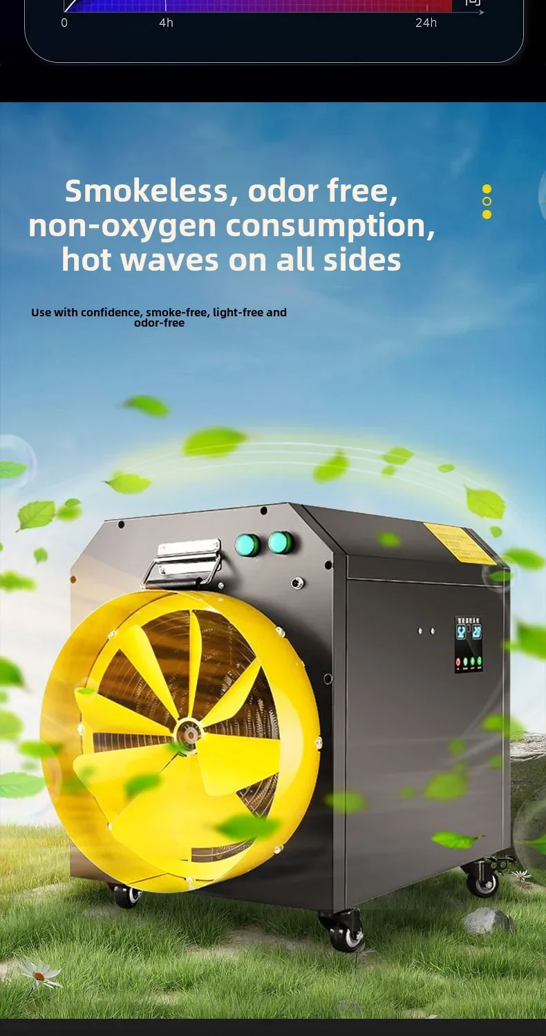 Steel Electric Breeding Heater, Stainless, 380V - detail 18