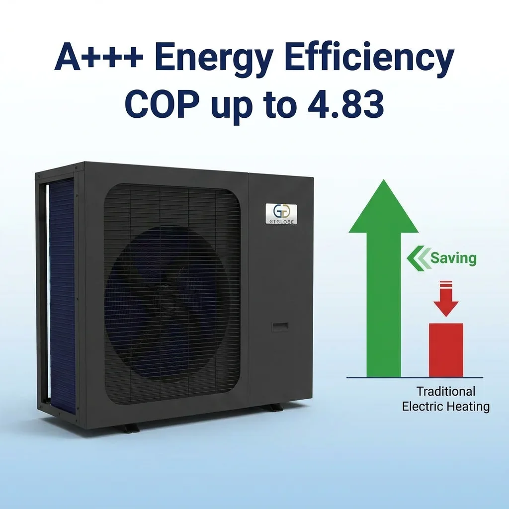 Air Heat Pump, R290, COP, GTGLOBE, JLB-6004 - detail 4