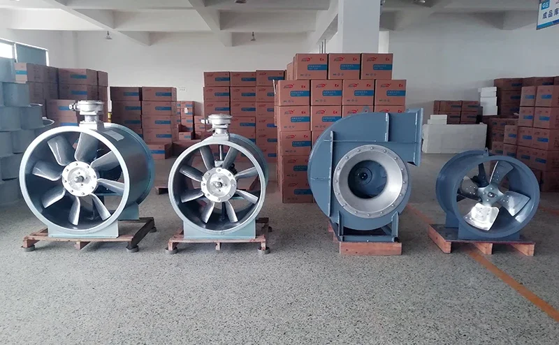 Exhaust Centrifugal Fan, 380V, 22KW, FRP - detail 4