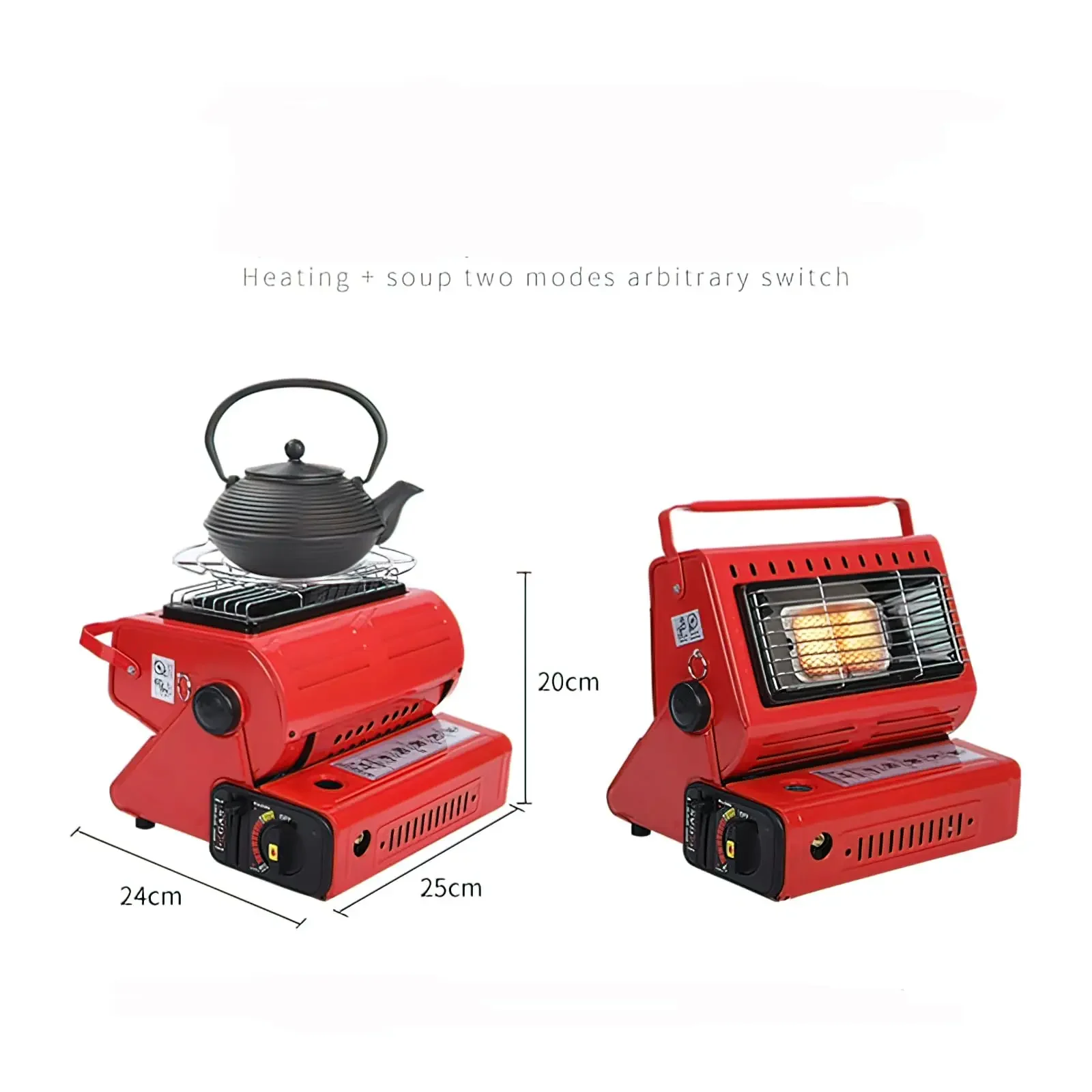 Infrared Lpgbutane Gas Stove, Portable, Steel - detail 4