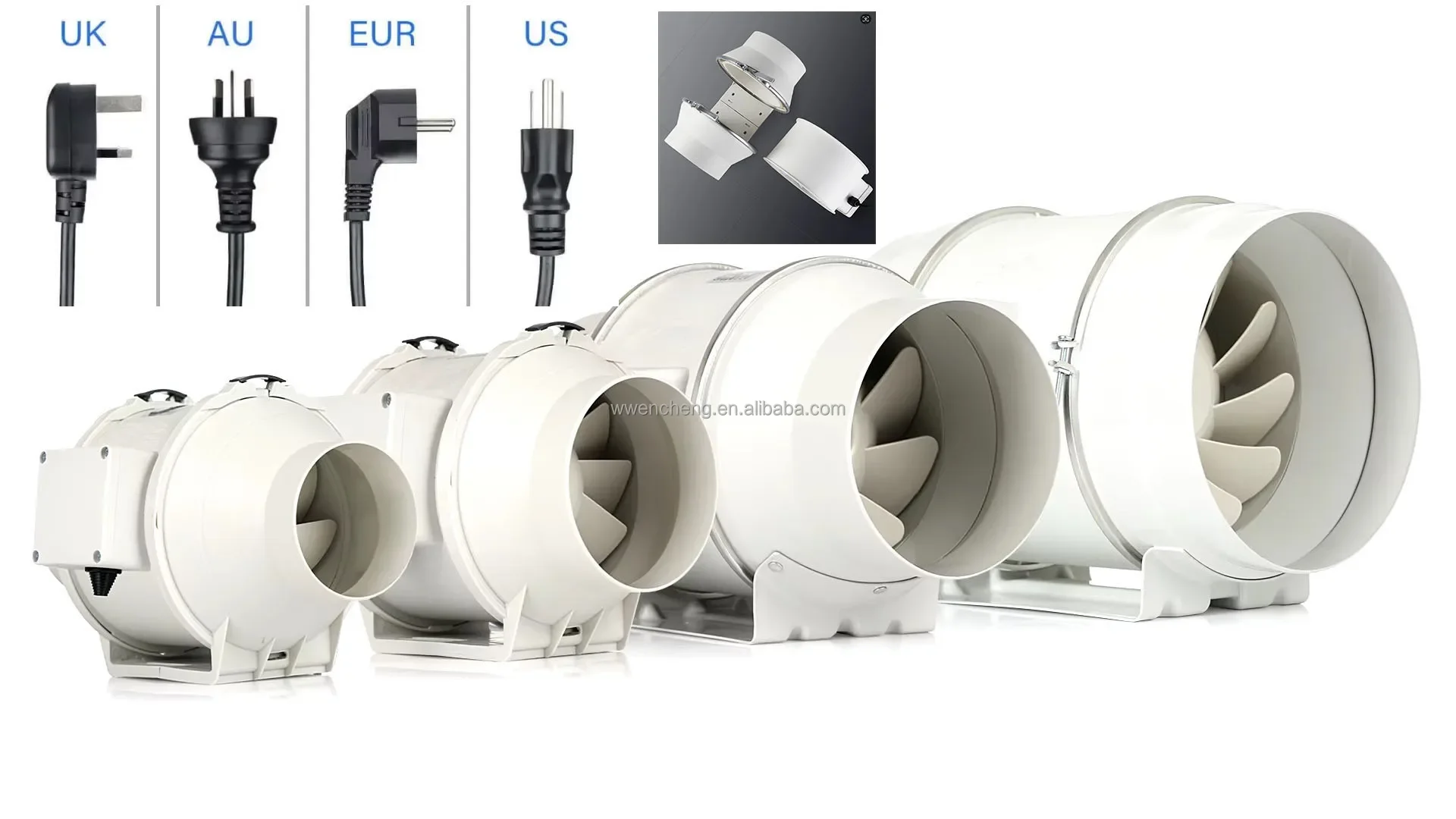 Inline Duct Fan, Plastic, Centrifugal - detail 14