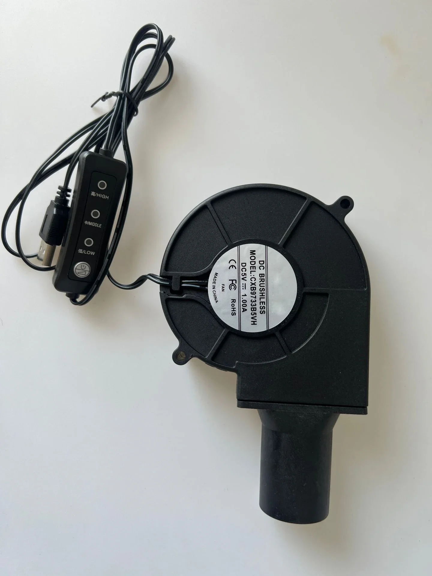 Mini Outdoor Bbq Blower, Centrifugal, 12v, 2.7A, 9733 - detail 18