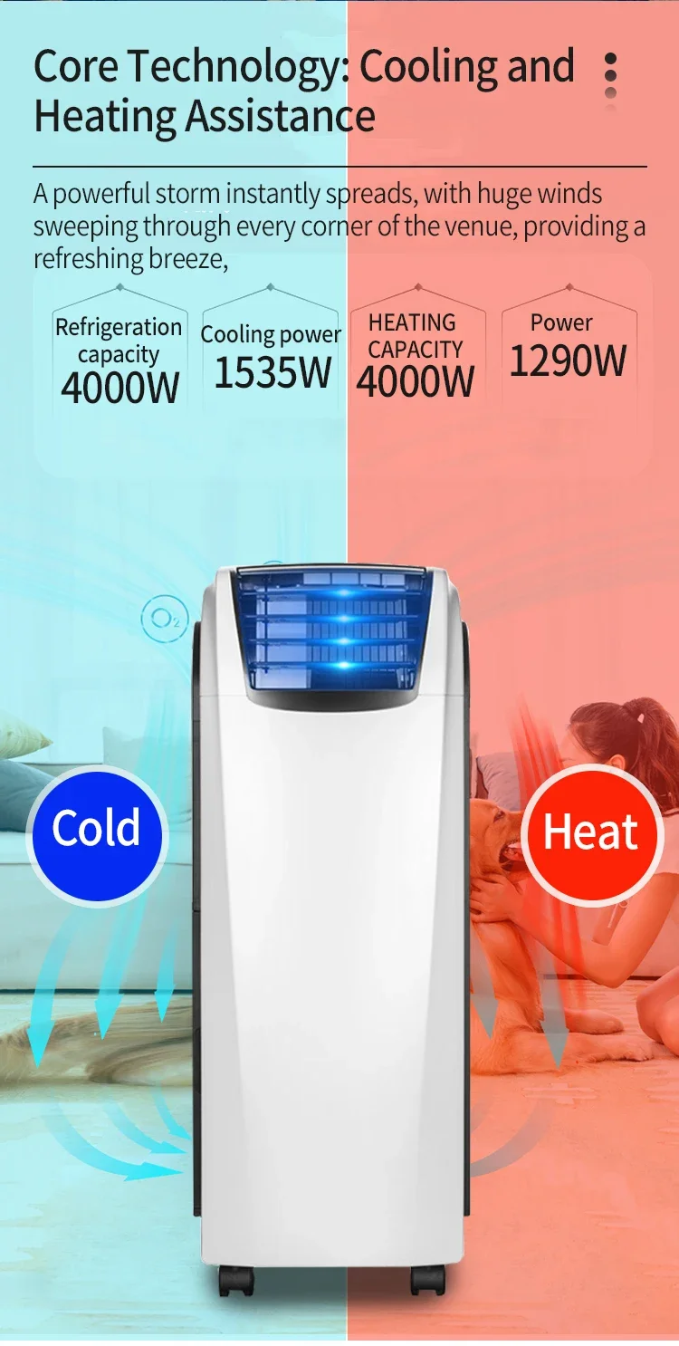 Portable Air Conditioner, 14000, R290 - detail 26