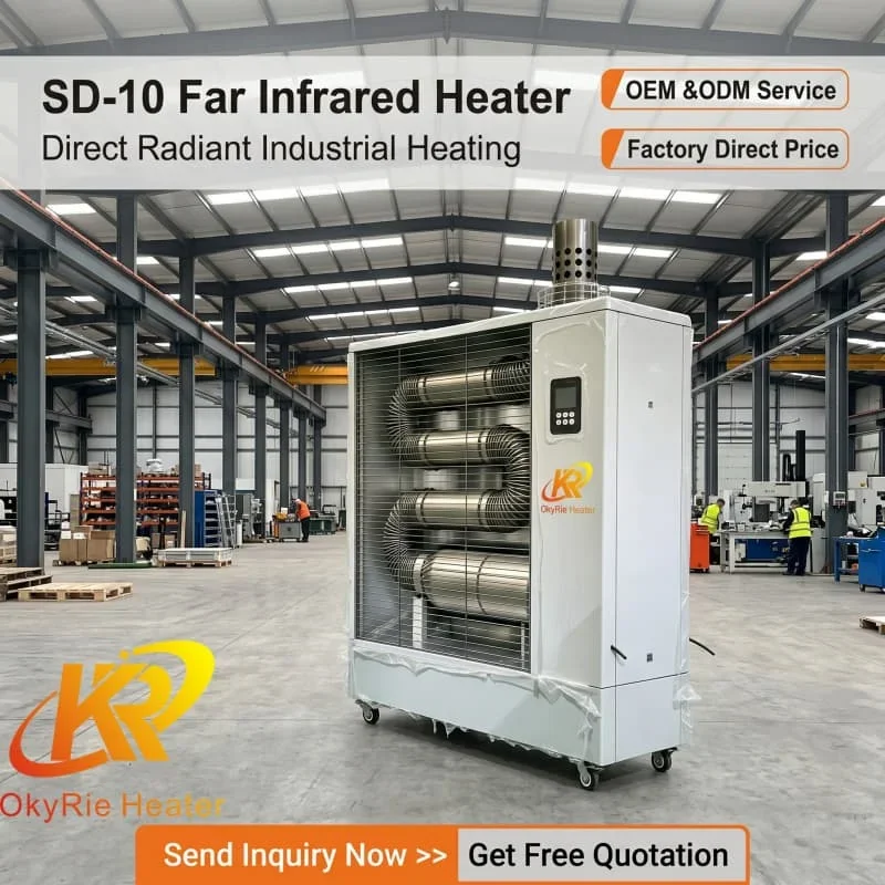 Infrared Diesel Industrial Heater, SD-10, 10KW - detail 52