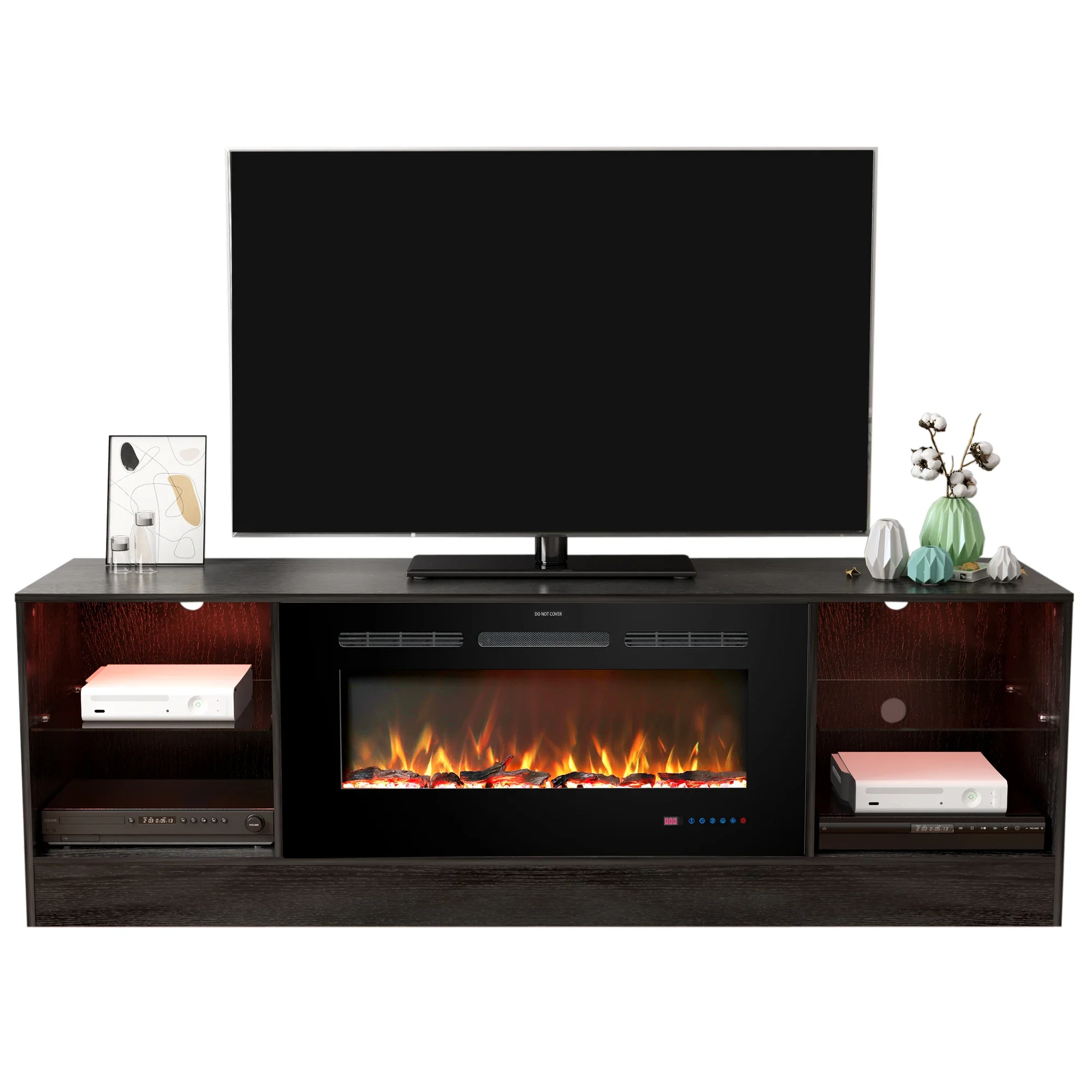 Electric Fireplace, 72", 36", LED - detail 10