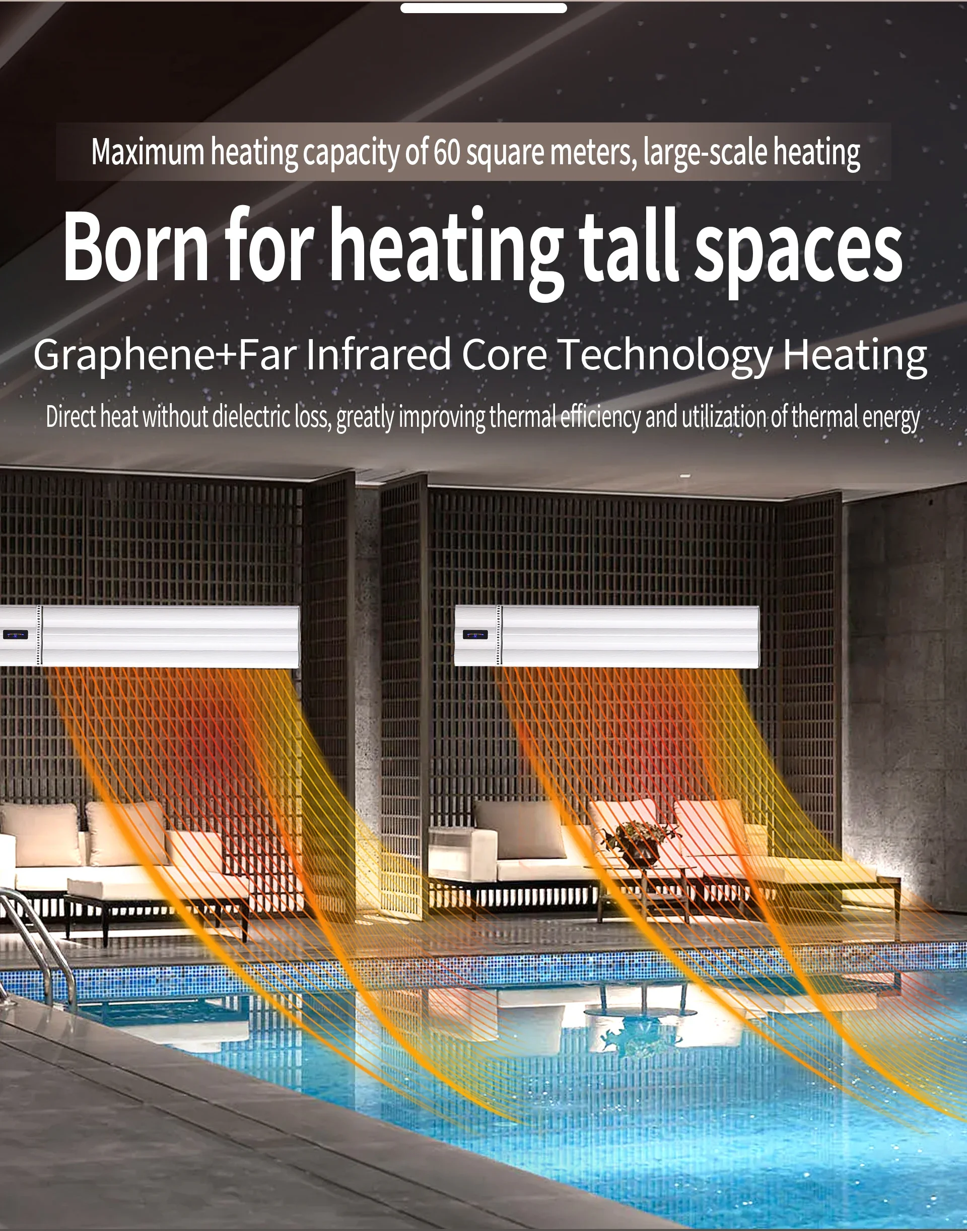 Radiant Heating Panel, 220V, 2000W - detail 12