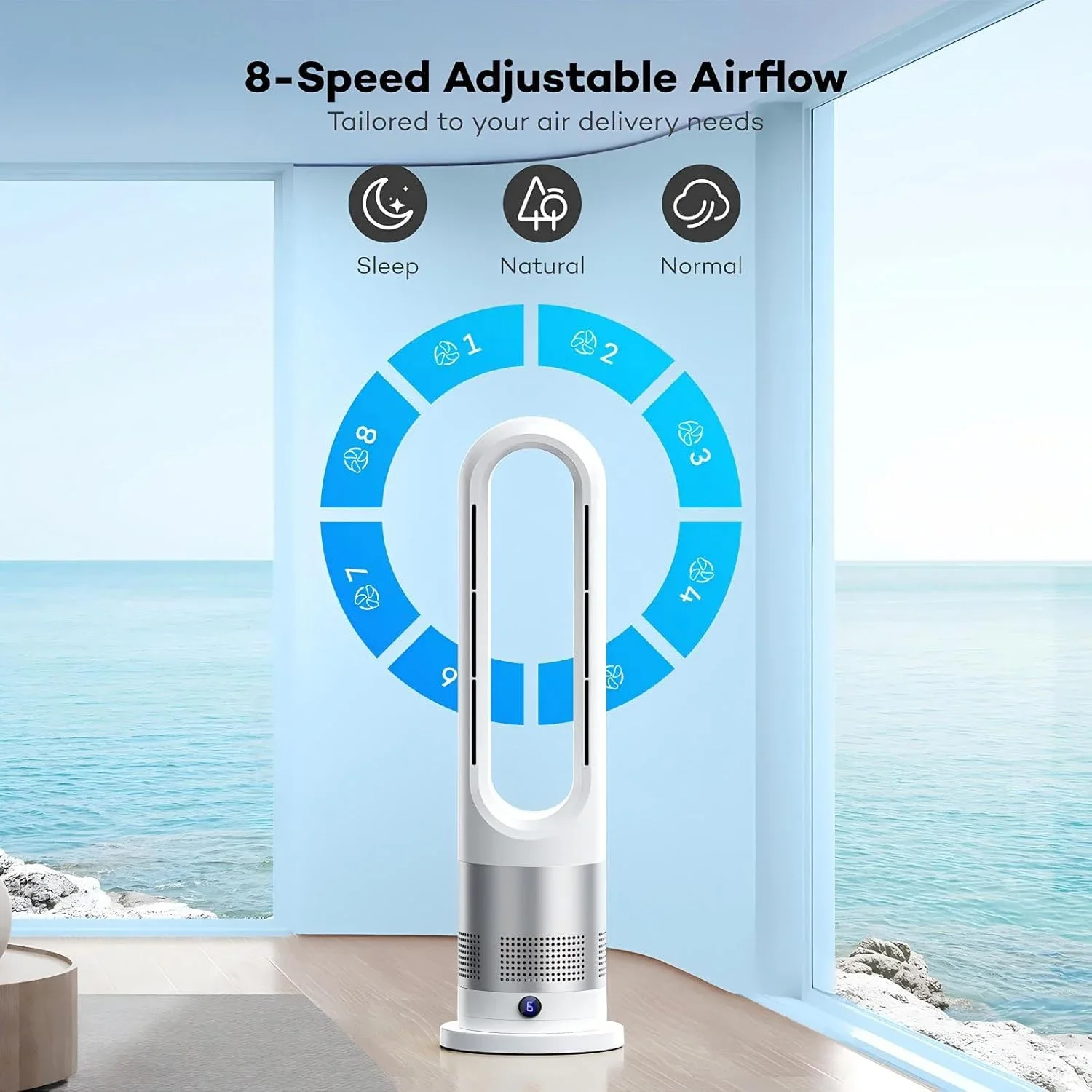 Bladeless Tower, 30W(0.04hp), ABS - detail 4