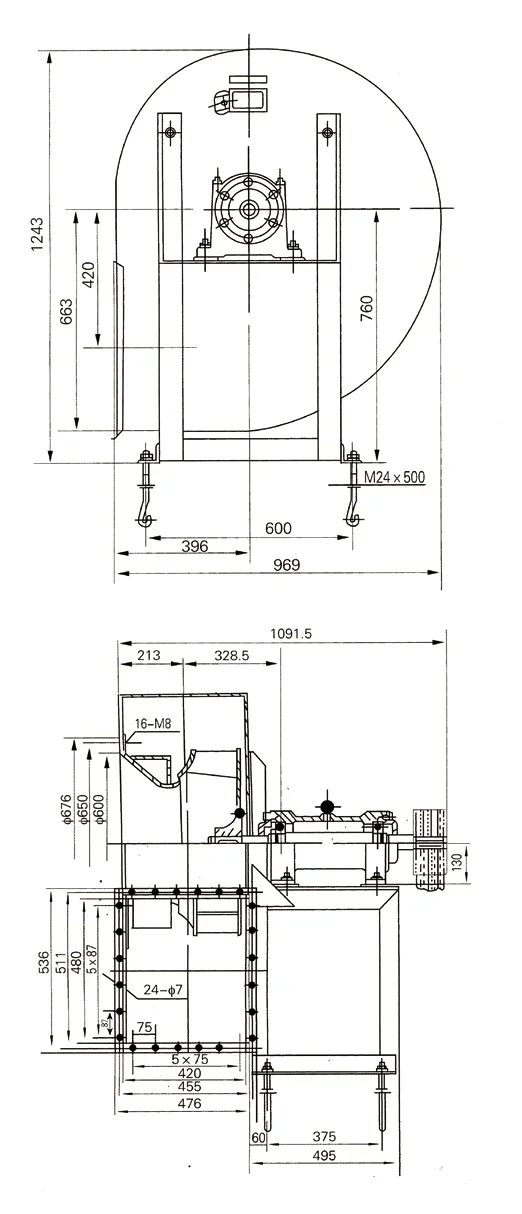 Centrifugal Fan, 380V/220V, Steel, 2900rpm - detail 14