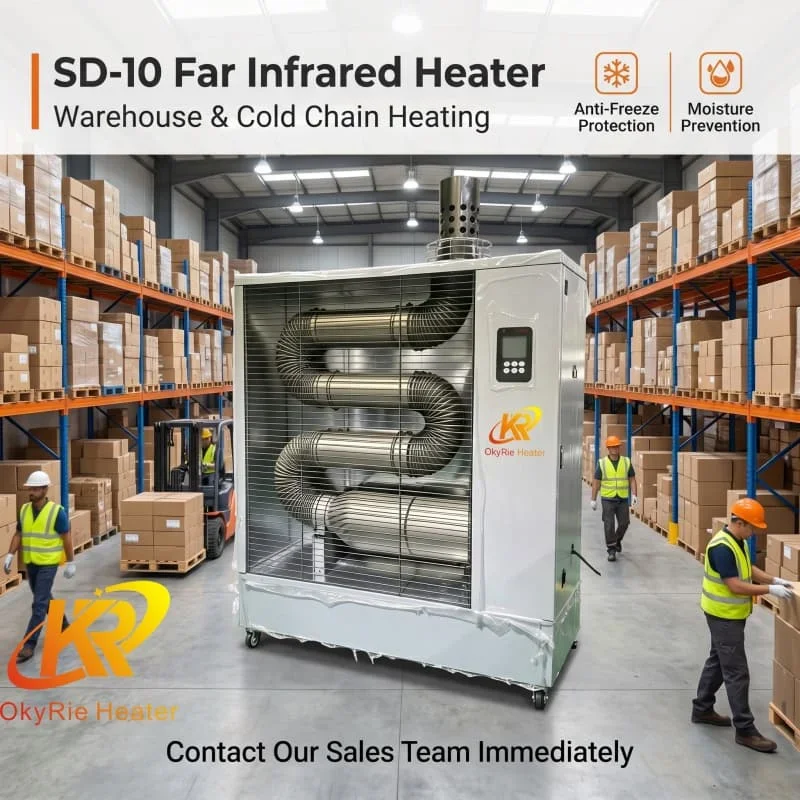 Infrared Diesel Industrial Heater, SD-10, 10KW - detail 38