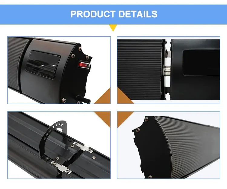 Room Infrared Panel, Ceiling, 220V-240V, 2000 W - detail 6