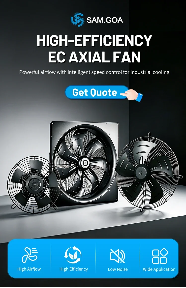 Axial Fan, Inline, 400 V, Electric - detail 2