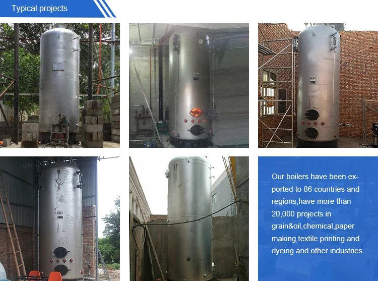 Small Steam Boiler, 100kg, 200kg, 300kg, 500kg - detail 8