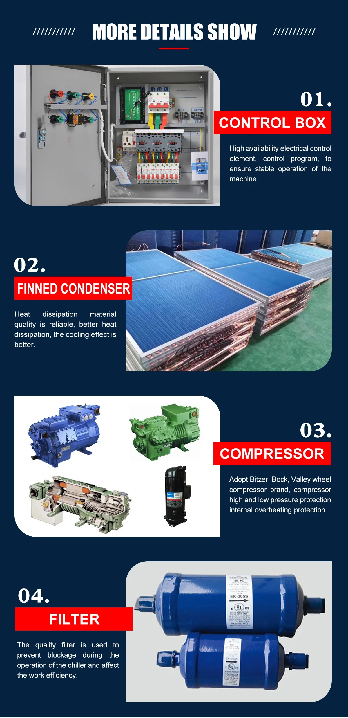 Condensing Unit, 3HP, 5HP, 10HP, 20HP - detail 12