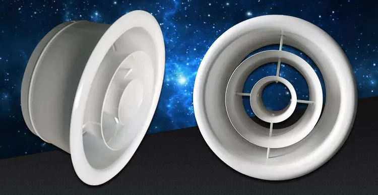 Ring Jet Diffuser Fan, Ceiling, Aluminum, JD-R2 - detail 2