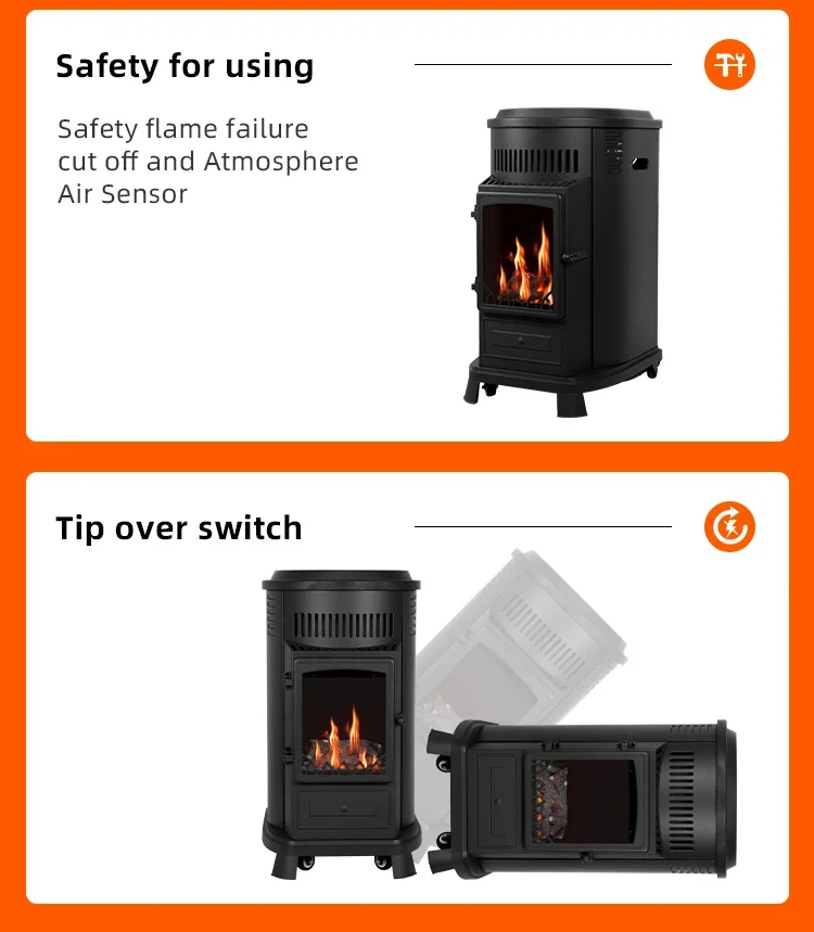 Propane Gas Heater, Portable, Battery, FH-708 - detail 36