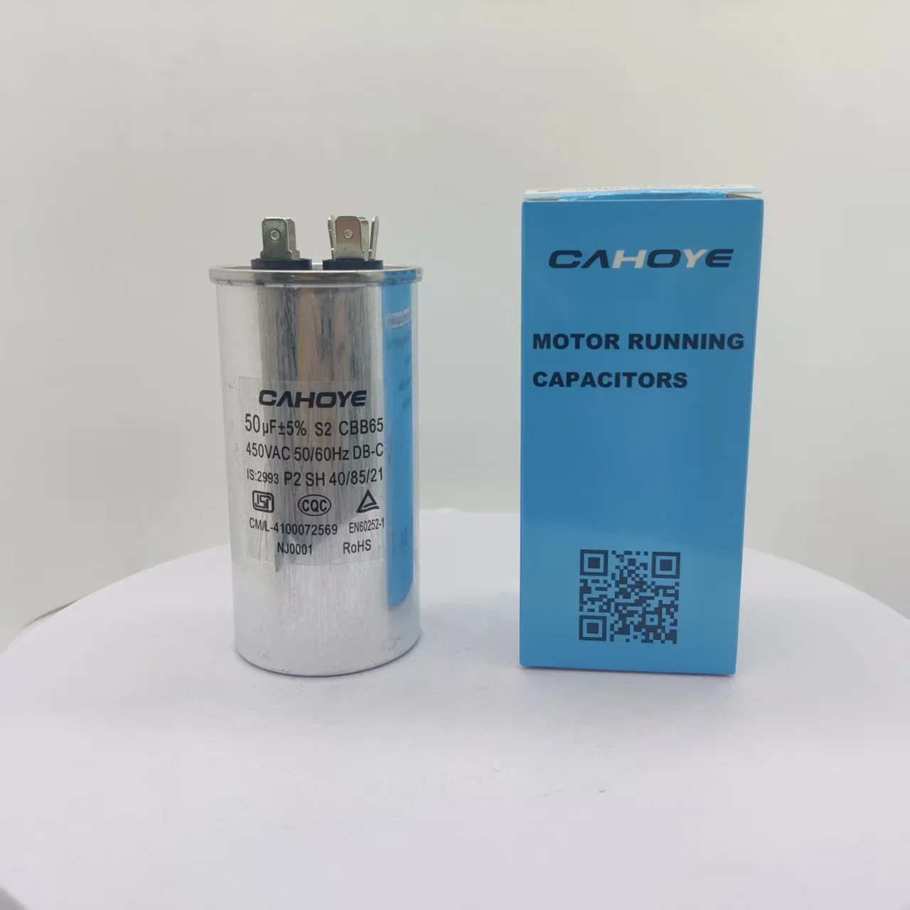 Hongye Polypropylene Film Motor, 450V, 40F, CBB65 - detail 8