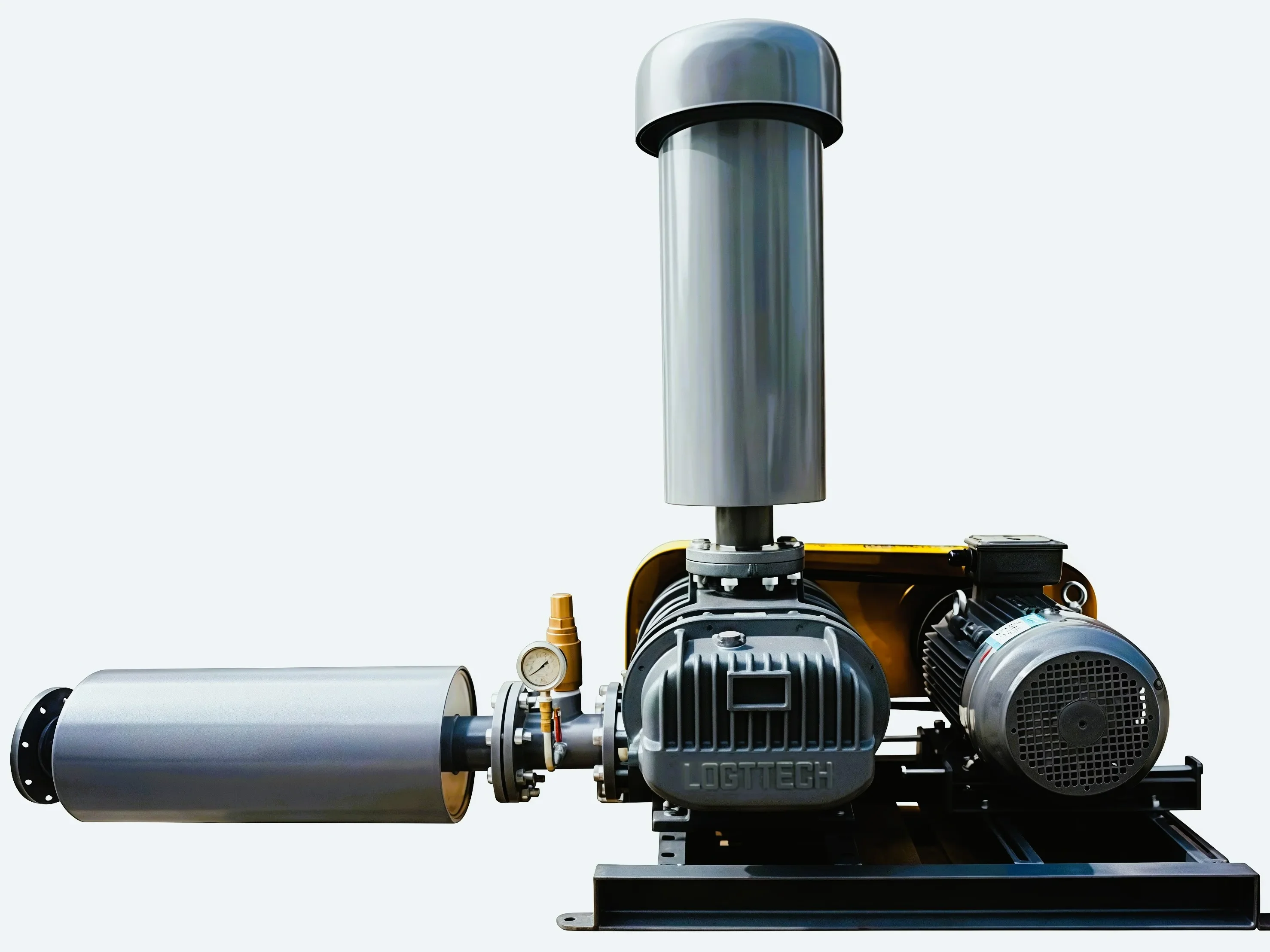 Roots Blower, 30hp, Cast - detail 2