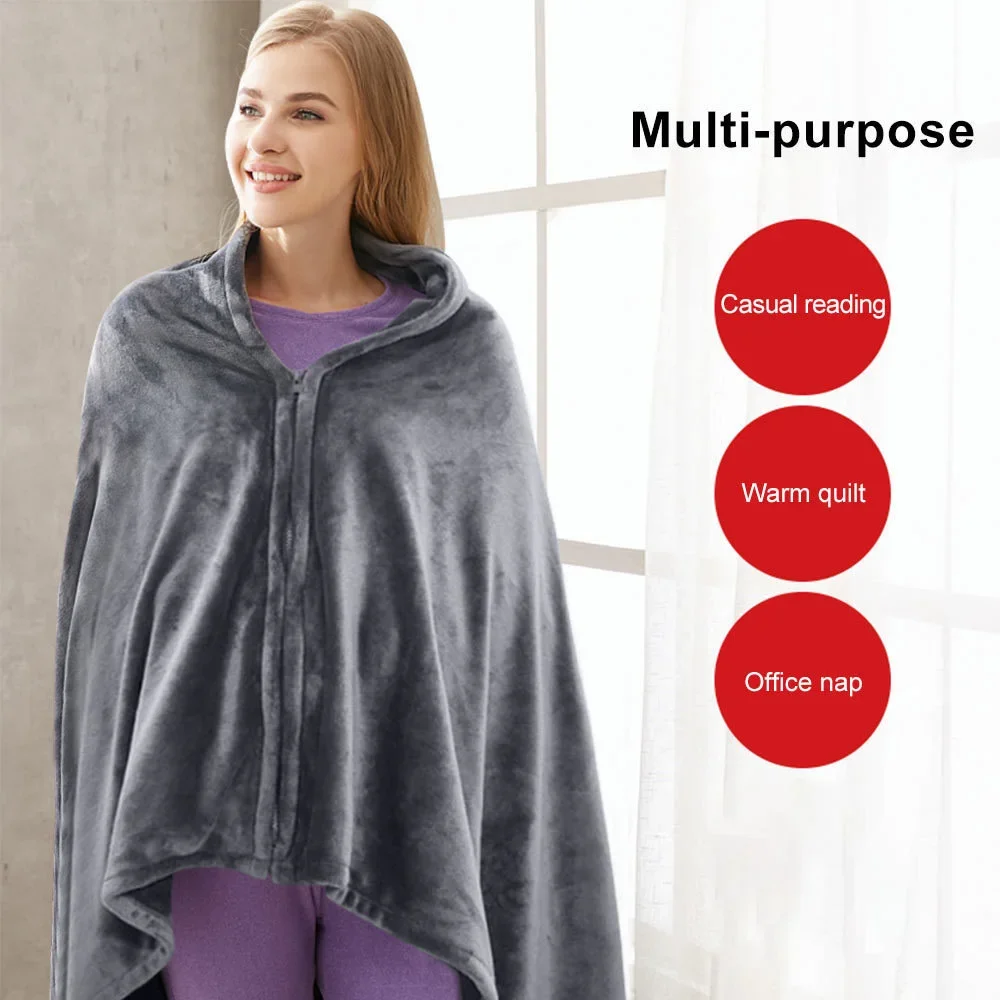 Shawl Wearable Electric Blanket, USB, Portable - detail 6