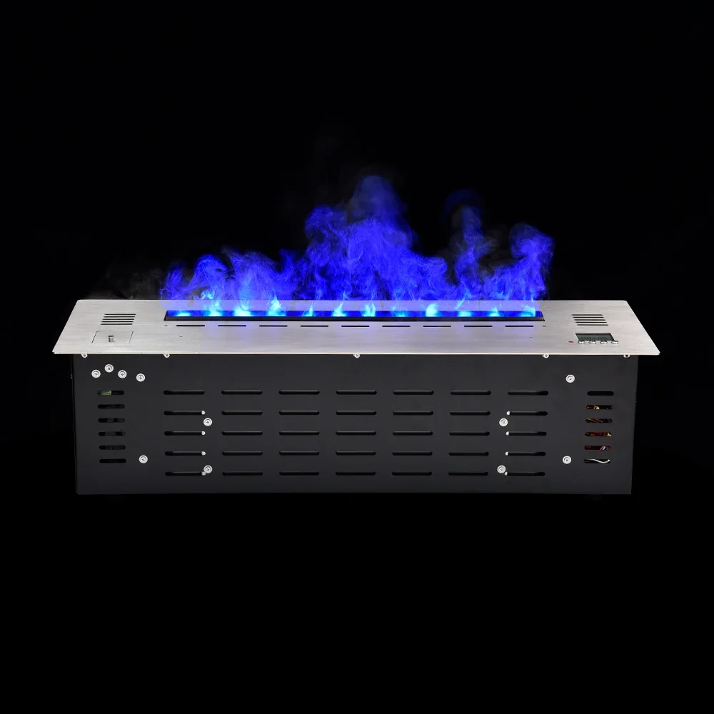 Electric Fireplace, 800-2000mm, 3D, Steel - detail 22