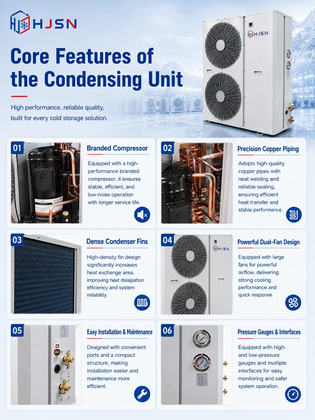Low Temperature Air Cooler, Monoblock, 220 V, 500 - detail 8