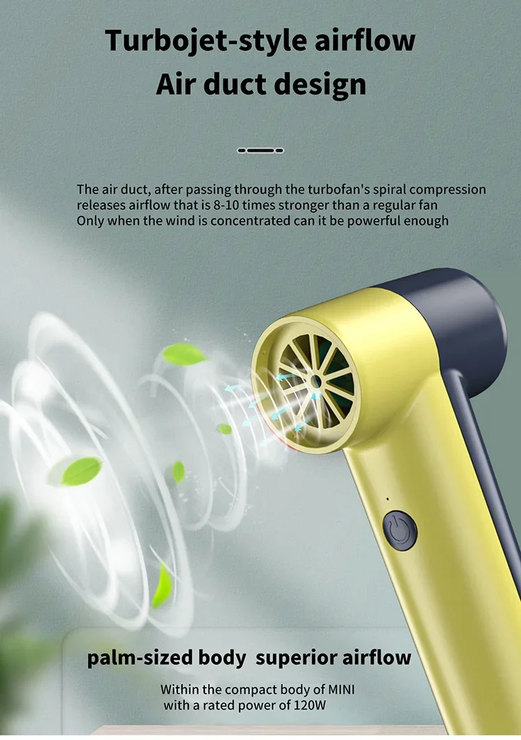 Dryer Turbine Jet Fan, Portable, 11.1V-12.8V, Electric - detail 6
