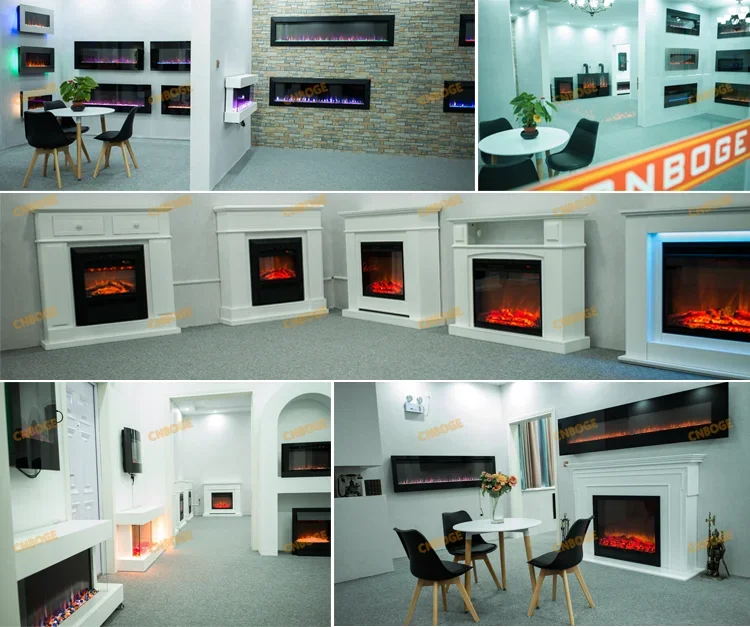 Electric Fireplace, 50", Wall - detail 16