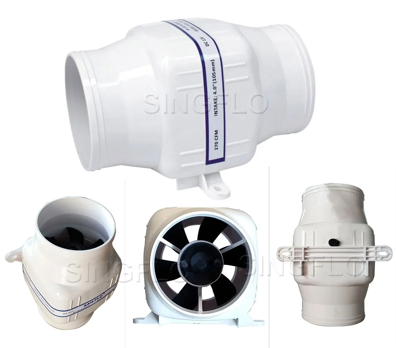 High Flow Blower, 3'', 4'' - detail 6