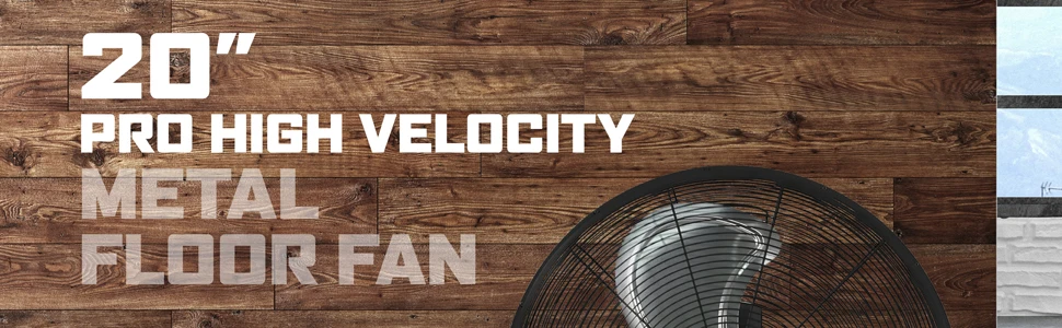 Velocity Large Industrial Fan, 8-24, 3-Speed - detail 6