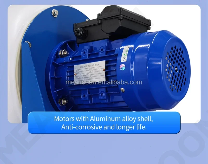 Centrifugal Fan, MEANSOON, MPCF-200-B2T-EX, 380V, Plastic - detail 30