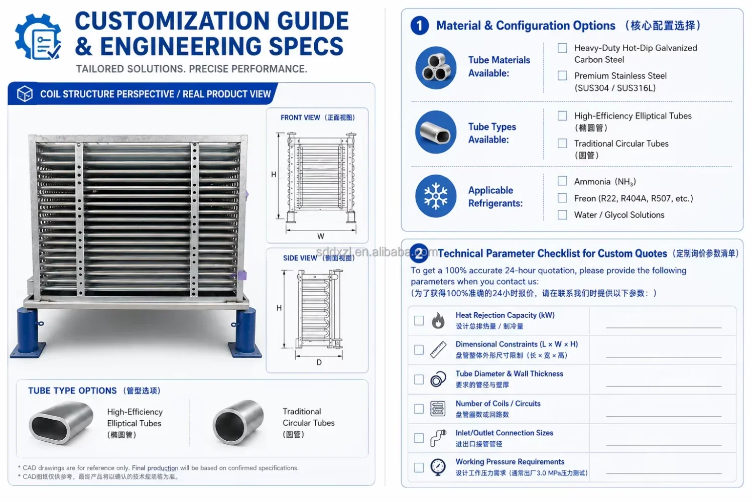 Evaporative Condenser, Ammonia & Freon - detail 6