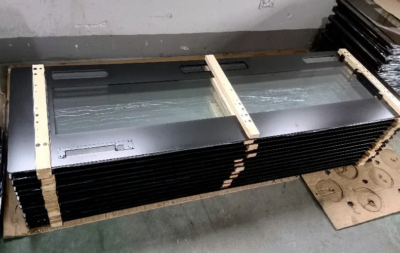 Electric Fireplace, Wall, 750W, Metal - detail 76
