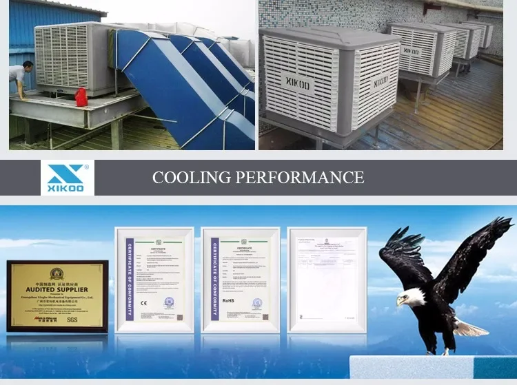 Air Climatizer Evaporative Cooler, XIKOO, 23000m3/h - detail 10