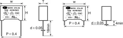Ceramic Fan, CBB61, CBB65, 12V, 250V - detail 4