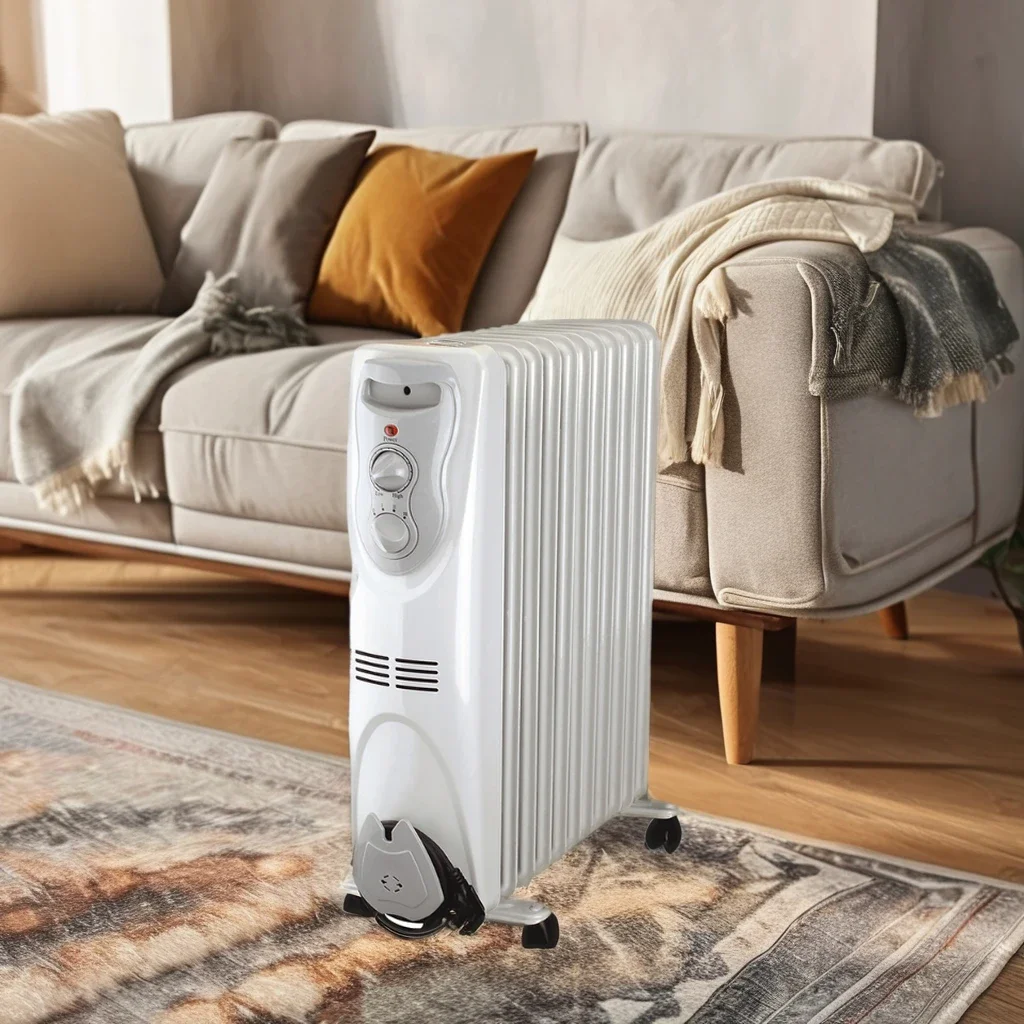 Fins Household Oil Heater, 7-15, Electric, OH39 - detail 2