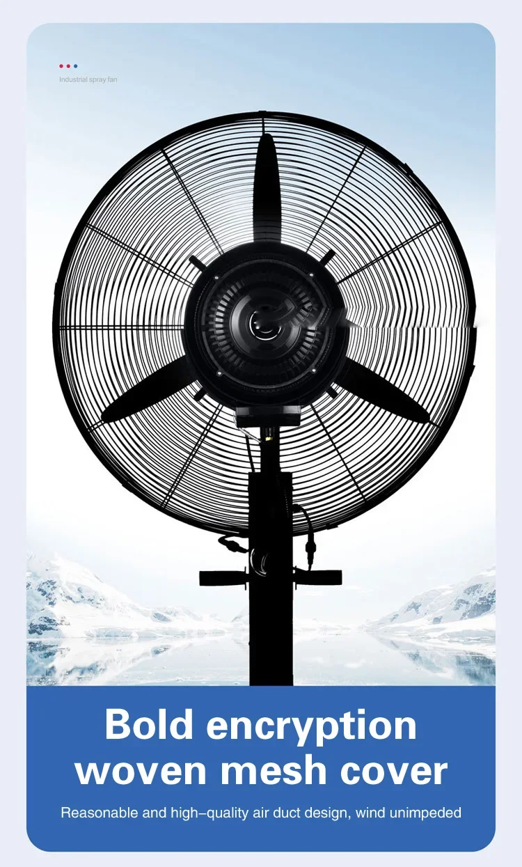 Capacity Misting Fan, 42L, 230w - detail 12