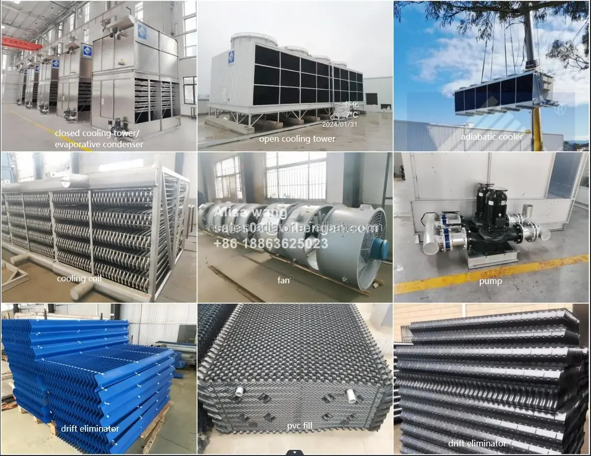 Evaporative Fluid Cooler, HACST, 100RT, HVAC - detail 24