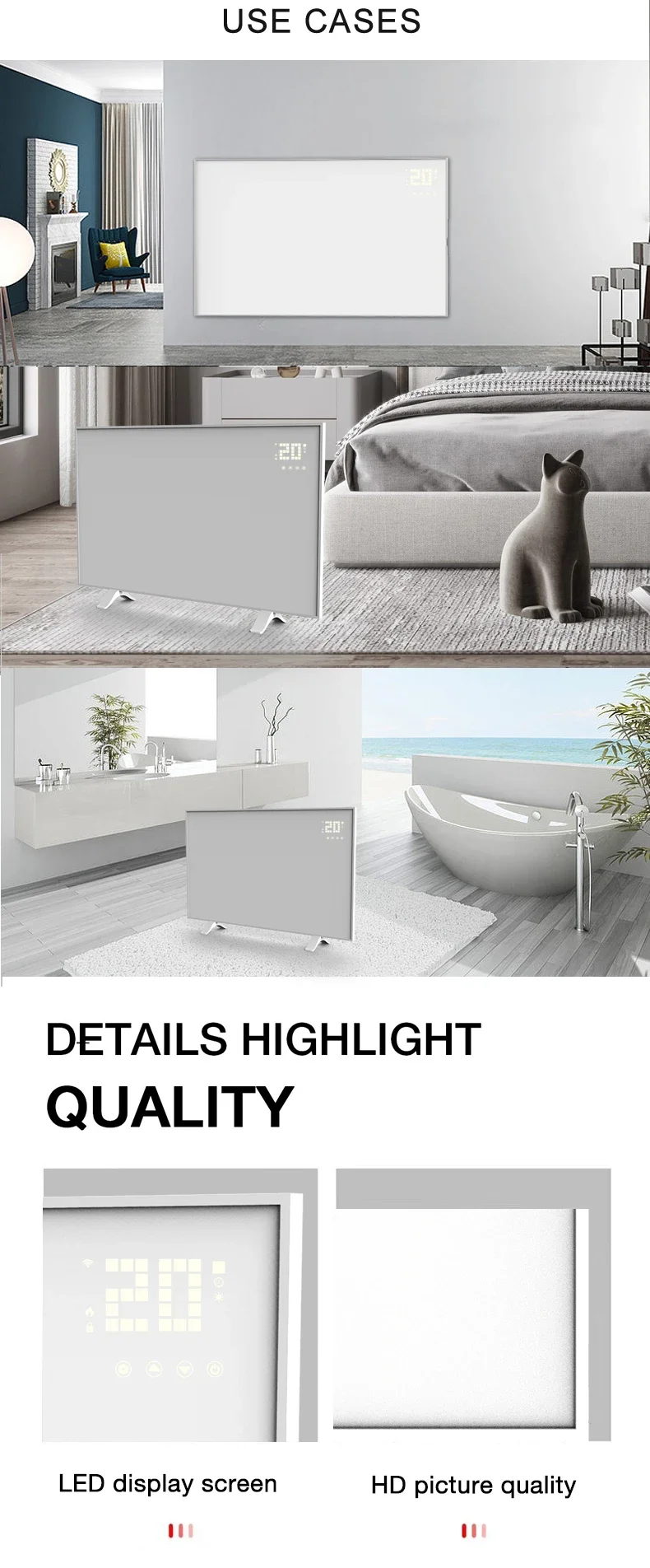 Pet Infrared Heating Panel, Ceiling, Wall - detail 14