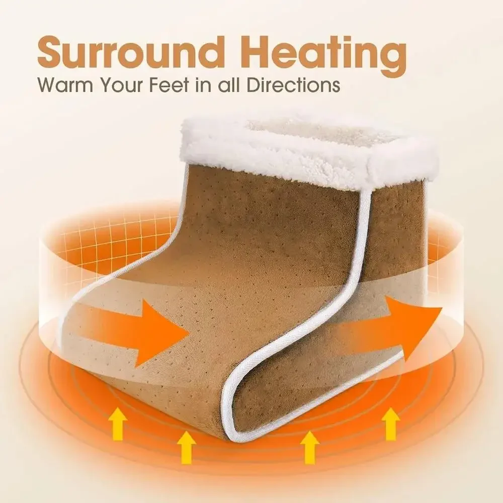 Setting Electric Foot Heater, 110-220v, 100% Polyester - detail 4