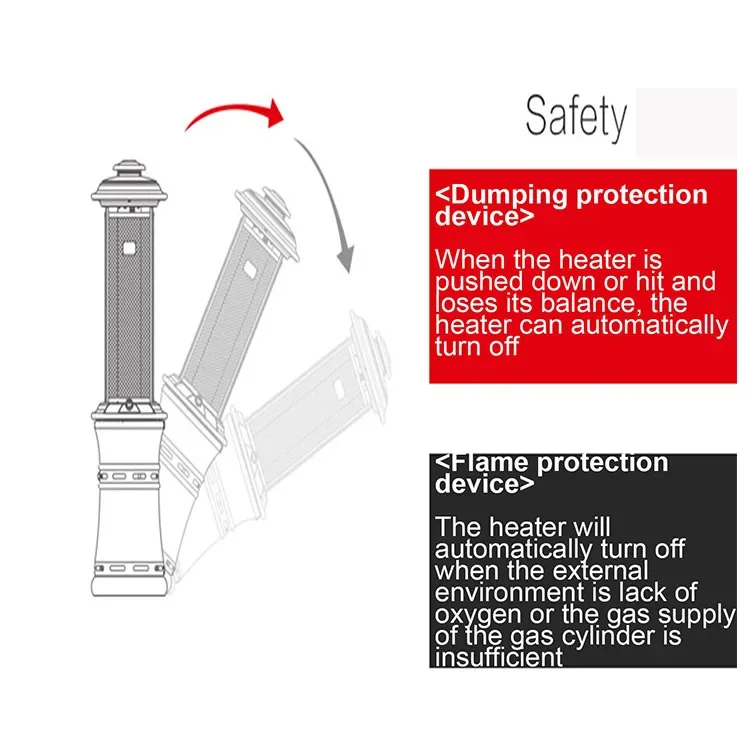 Patio Heater, YASN, Waterproof - detail 18
