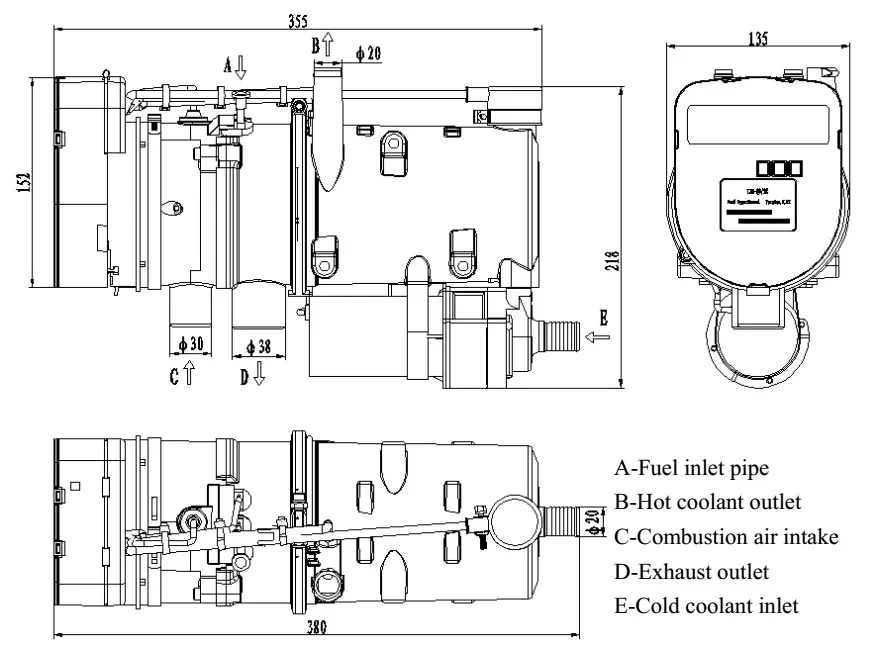 Parking Heater, 9KW, 24V, 12V - detail 10