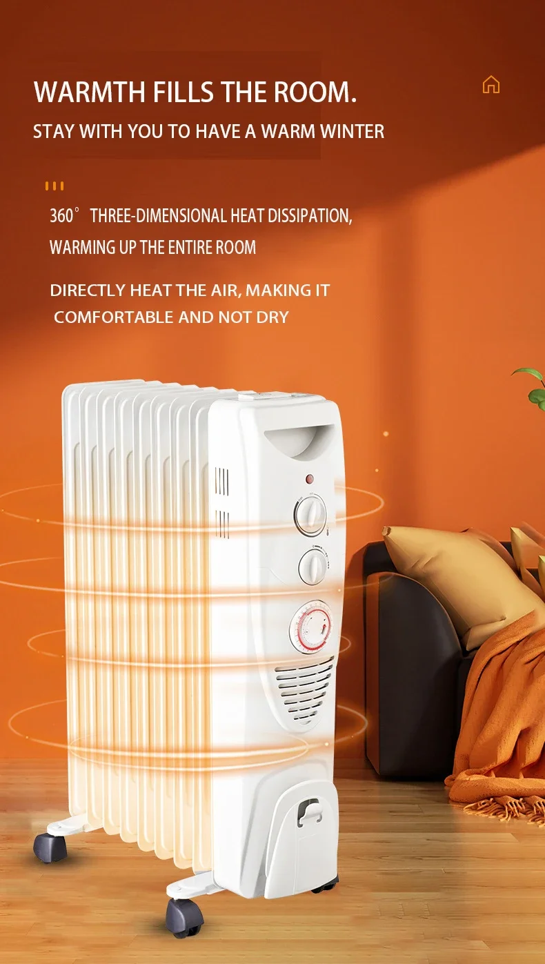 Electric Heater, HY-B3F, 2500W, Portable - detail 4