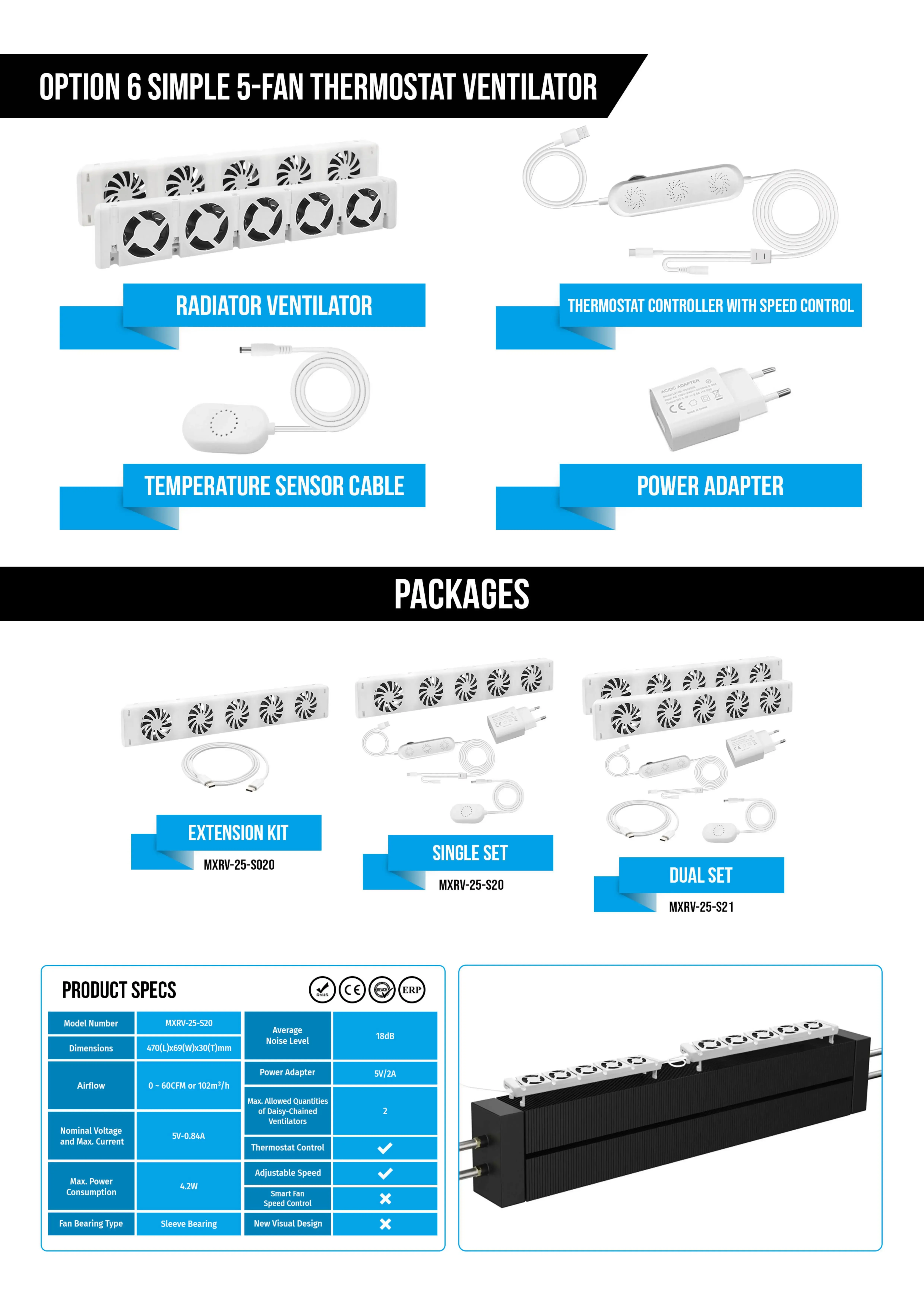 Saver Home Radiator, MXRV-S02, 5 V, Electric - detail 38