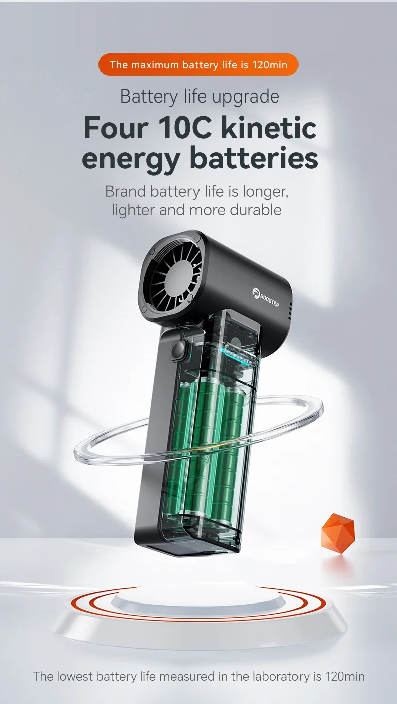 Speed Turbine Violent Fan, Battery, TF40A1 - detail 40
