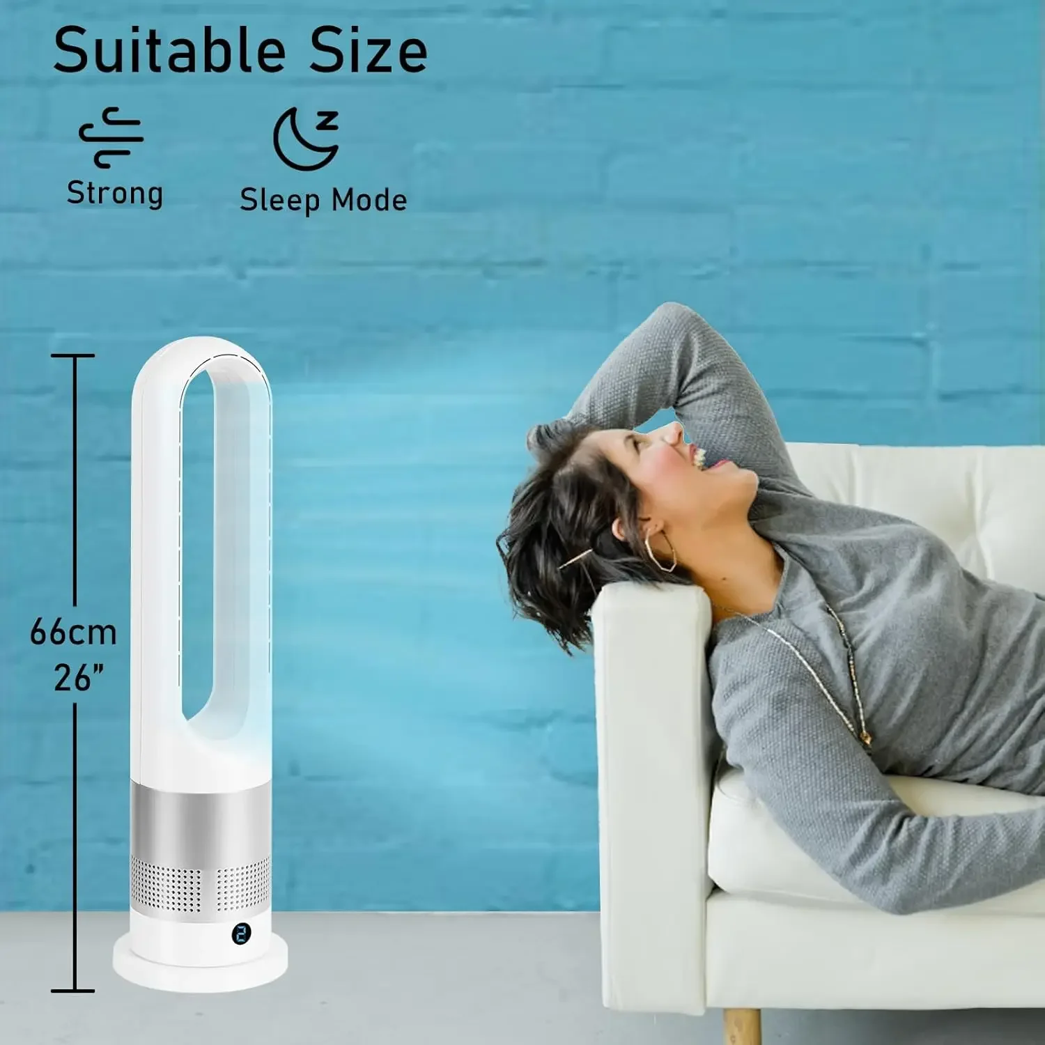 Bladeless Tower, 30W(0.04hp), ABS - detail 8