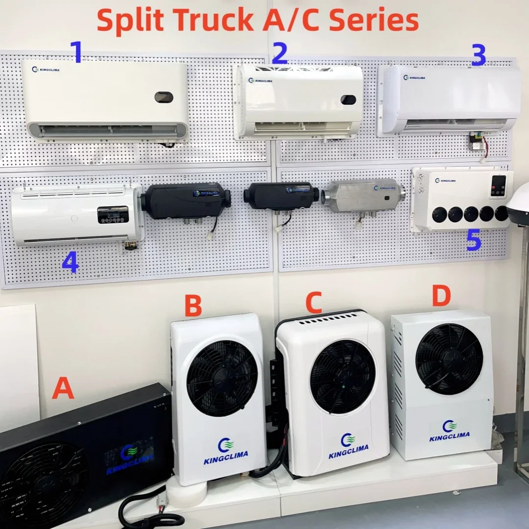 Cab Truck Air Conditioner, 12V, 24V, R134a - detail 2