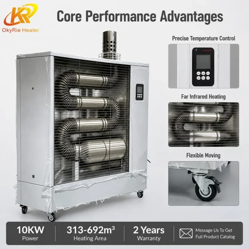 Infrared Diesel Industrial Heater, SD-10, 10KW - detail 22