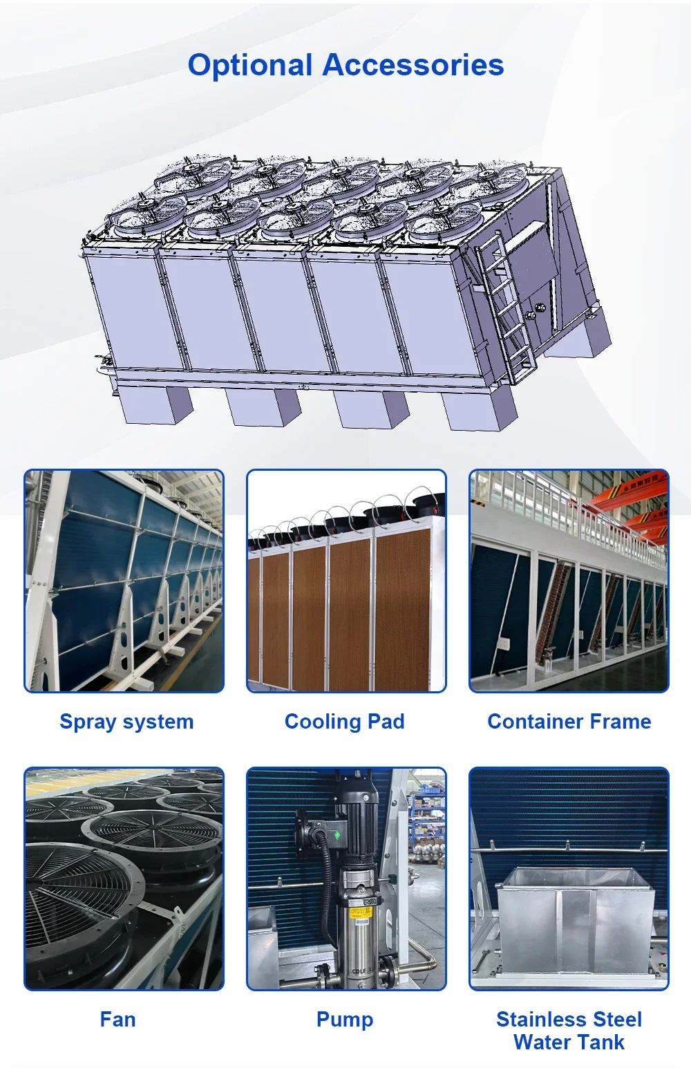 Dry Cooler, YKF, 50-1000kW - detail 12
