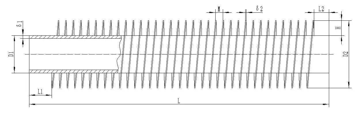 Finned Tube, stainless steel, Fin Tube - detail 6