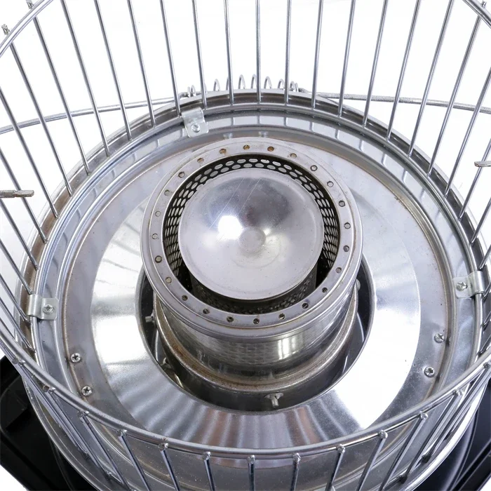 Steel Kerosene Heater, Portable, Stainless - detail 6